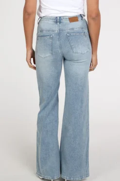 Florez ana flared Jeans Light blue denim