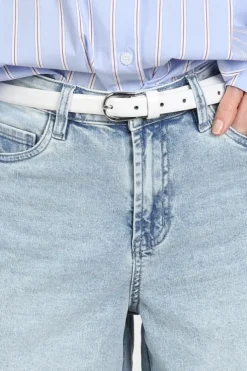 Florez Floréz bermuda Short Light blue denim