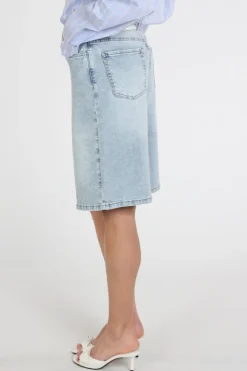 Florez Floréz bermuda Short Light blue denim