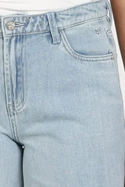 Florez live wide Jeans Light blue denim