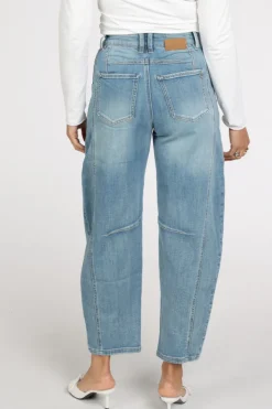 Florez simmy barrel Jeans Blue denim