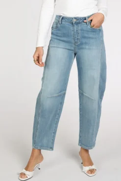 Florez simmy barrel Jeans Blue denim