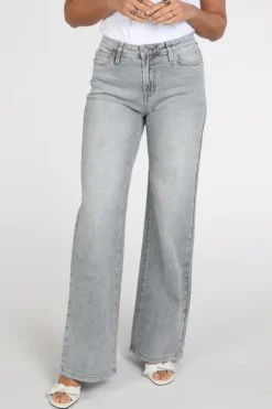 Florez sophie straight Jeans Grey denim