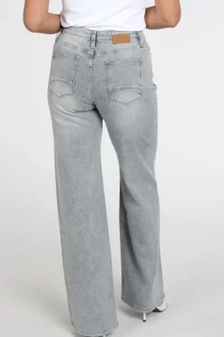 Florez sophie straight Jeans Grey denim