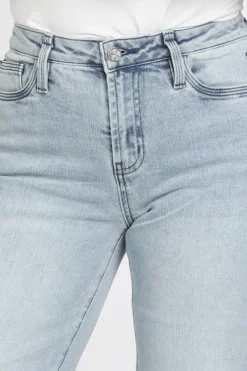 Florez sophie straight Jeans Light blue denim