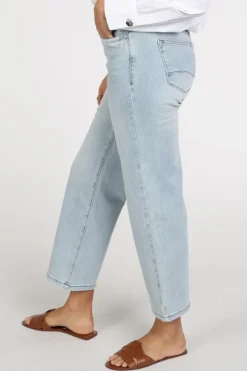 Florez sophie straight Jeans Light blue denim
