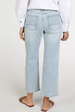 Florez sophie straight Jeans Light blue denim