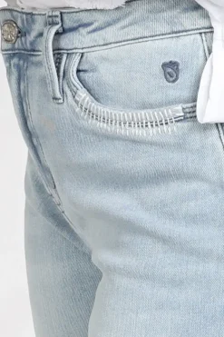 Florez sophie straight Jeans Light blue denim
