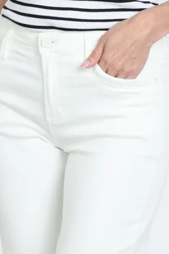 Florez sophie straight Jeans White denim