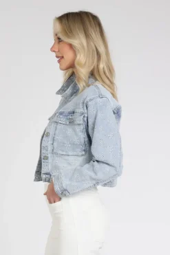 Florez Thalia jacket Blazers Light blue denim
