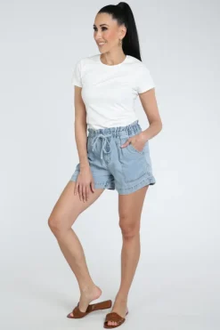 Florez Will short Short Blue denim
