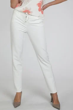 Frank walder 722607 Broek Ecru