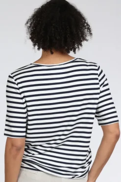 Frank walder 716409 T-shirt korte mouw Marine