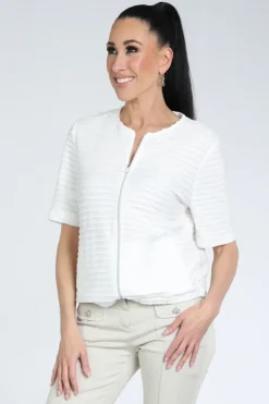 Frank walder 104308 Vest Ecru
