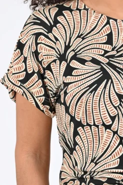 Geisha 62331-20 Blouse korte mouw Zwart