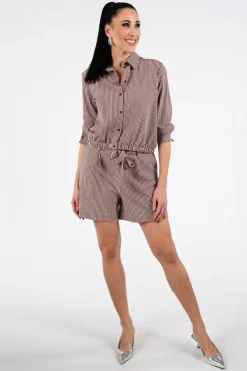 Geisha 63227-20 Blouse lange mouw Donker rood