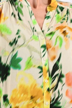 Geisha 63209-20 Blouse lange mouw Groen