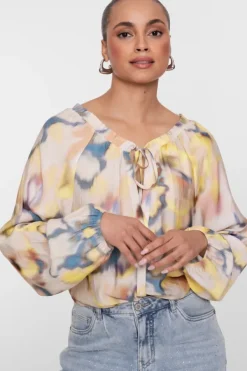 Geisha 63256-20 Blouse lange mouw Roze