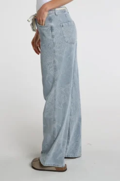 Geisha 61005-10 Broek Blue denim