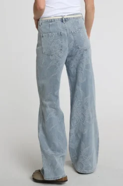 Geisha 61005-10 Broek Blue denim