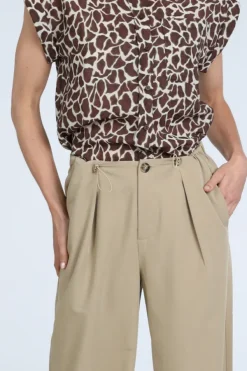 Geisha 61046-10 Broek Camel