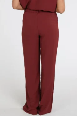 Geisha 61111-21 Broek Donker rood