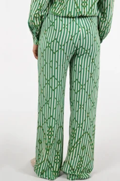 Geisha 61218-20 Broek Groen
