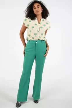 Geisha 61110-21 Broek Groen
