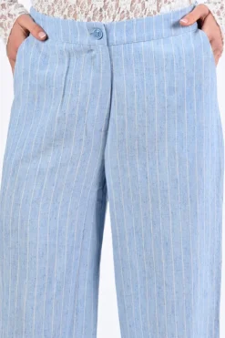Geisha 51395-20 Broek Licht blauw