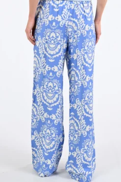 Geisha 51371-26 Broek Licht blauw