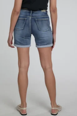 Geisha FRANCES denim Short Blue denim