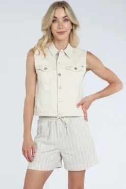 Geisha 65009-10 Gilet Ecru