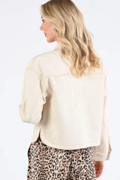 Geisha 55017-10 Jeansjasje Off white