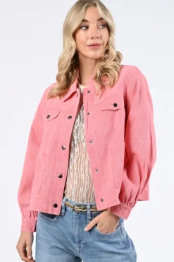 Geisha 55073-14 Jeansjasje Roze