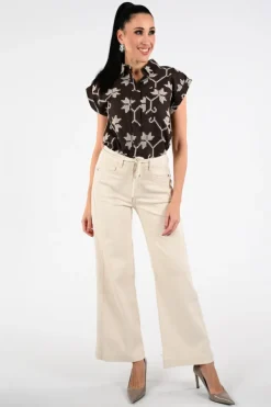 Geisha 61013-10 Jeans Off white