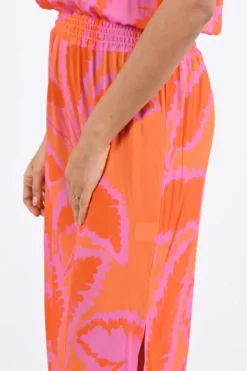 Geisha 67358-70 Jurk mouwloos Cyclaam