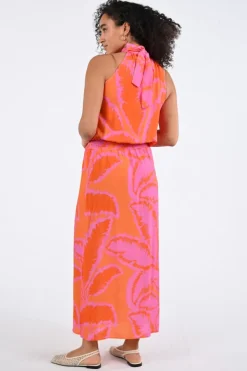 Geisha 67358-70 Jurk mouwloos Cyclaam