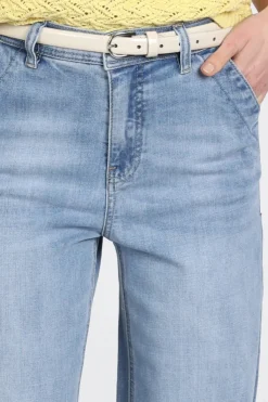 Geisha MEREL Jeans Light blue denim