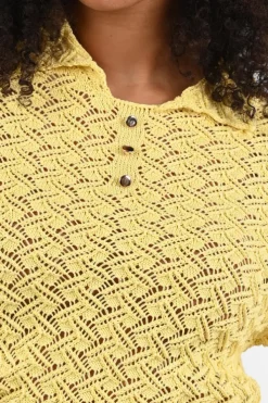 Geisha 64092-70 Pull korte mouw Lime