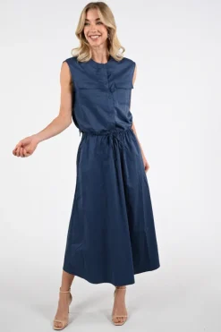 Geisha 66003-10 Rok wijd lang Blauw