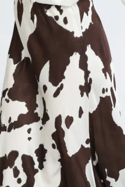 Geisha 66029-70 Rok wijd lang Off white