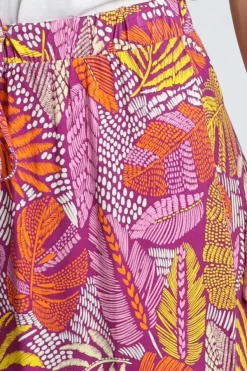Geisha 66074-60 Rok wijd lang Oranje