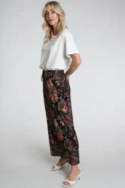 Geisha 66073-60 Rok wijd lang Zwart