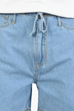 Geisha 51332-10 Short Blue denim