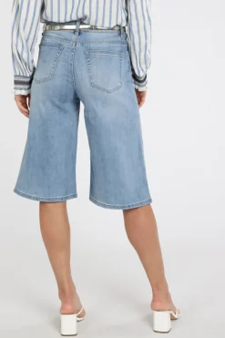 Geisha 61019-10 Short Light blue denim