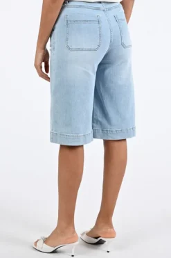 Geisha 61323-10 Short Light blue denim