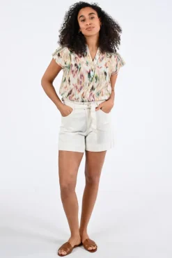 Geisha 61304-10 Short Off white