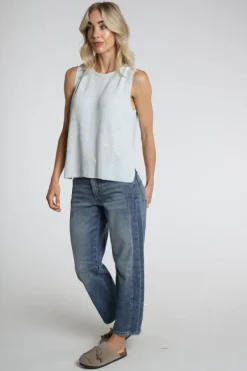 Geisha 64004-10 Top Licht blauw