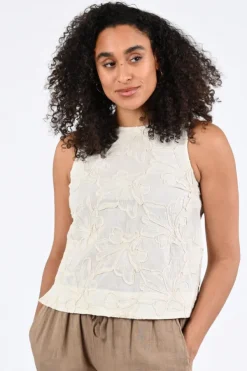 Geisha 63301-10 Top Off white