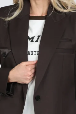 Haute L'Amitié HL10002 Blazer Bruin